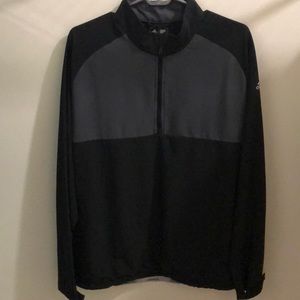 Adidas half zip wind breaker